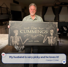 Load image into Gallery viewer, Gothic Family Sign II