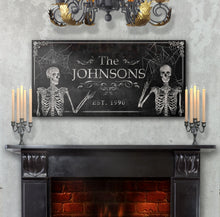 Load image into Gallery viewer, Gothic Family Sign