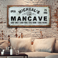 Load image into Gallery viewer, Man Cave Sign
