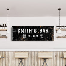 Load image into Gallery viewer, Family Bar Rustic Sign