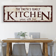 Load image into Gallery viewer, Family Kitchen Sign IV