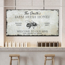 Load image into Gallery viewer, Family Farm Fresh Honey Sign