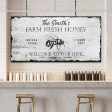 Load image into Gallery viewer, Family Farm Fresh Honey Sign