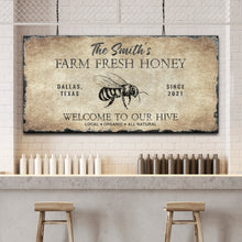 Load image into Gallery viewer, Family Farm Fresh Honey Sign