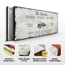 Load image into Gallery viewer, Family Farm Fresh Honey Sign
