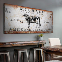 Load image into Gallery viewer, Milk And Cream Co Sign