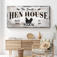 Load image into Gallery viewer, Family Hen House Sign
