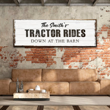 Load image into Gallery viewer, Tractor Rides Sign