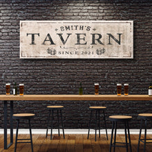 Load image into Gallery viewer, Family Tavern Sign