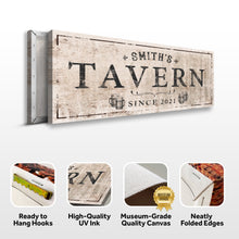Load image into Gallery viewer, Family Tavern Sign