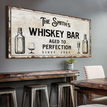 Load image into Gallery viewer, Whiskey Bar Sign