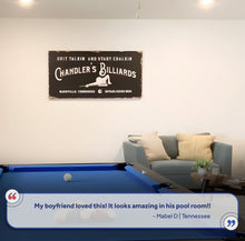 Load image into Gallery viewer, Billiards Room Sign