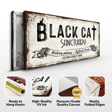 Load image into Gallery viewer, Black Cat Trading Company Sign