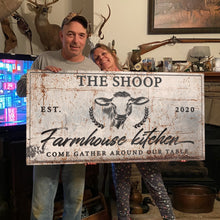 Load image into Gallery viewer, Farmhouse Kitchen Sign