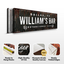 Load image into Gallery viewer, Rustic Bar Sign