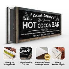 Load image into Gallery viewer, Family Recipe Old Fashioned Hot Cocoa Sign II