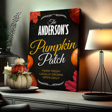 Load image into Gallery viewer, Pumpkin Patch Sign VI