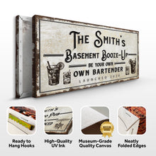Load image into Gallery viewer, Basement Booze Up Sign
