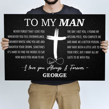 Load image into Gallery viewer, To My Man Father's Day Gift Sign