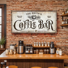 Load image into Gallery viewer, Coffee Bar Sign VII