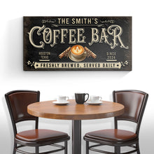 Load image into Gallery viewer, Coffee Bar Sign XII