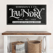 Load image into Gallery viewer, Laundry Room Sign V