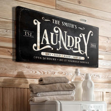 Load image into Gallery viewer, Laundry Sign IV