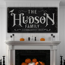 Load image into Gallery viewer, Personalized Gothic Sign IV