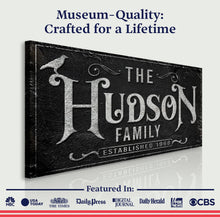 Load image into Gallery viewer, Personalized Gothic Sign IV