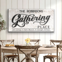 Load image into Gallery viewer, The Gathering Place Personalized Sign