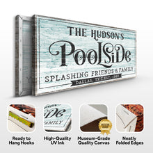 Load image into Gallery viewer, Personalized Poolside Sign