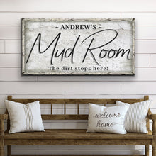 Load image into Gallery viewer, Personalized Mud Room Sign II