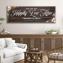 Load image into Gallery viewer, Personalized Happily Ever After Couple Sign