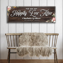 Load image into Gallery viewer, Personalized Happily Ever After Couple Sign