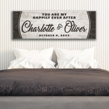 Load image into Gallery viewer, Personalized Happily Ever After Couple Sign III