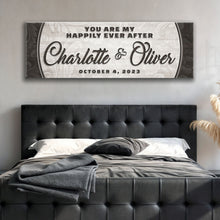Load image into Gallery viewer, Personalized Happily Ever After Couple Sign III
