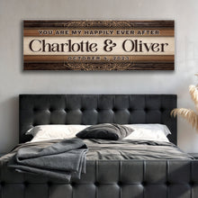 Load image into Gallery viewer, Personalized Happily Ever After Couple Sign IV