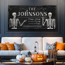 Load image into Gallery viewer, Gothic Family Sign V