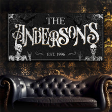 Load image into Gallery viewer, Personalized Gothic Sign V