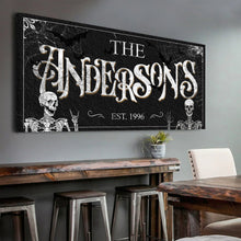 Load image into Gallery viewer, Personalized Gothic Sign V