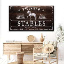 Load image into Gallery viewer, Rustic Stables Decor Sign