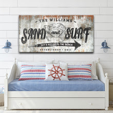 Load image into Gallery viewer, Sand And Surf Sign
