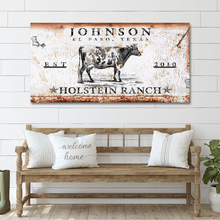 Load image into Gallery viewer, Holstein Ranch Sign