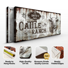 Load image into Gallery viewer, Vintage Cattle Ranch Sign