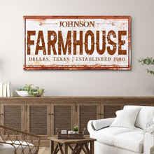 Load image into Gallery viewer, Farmhouse Sign III
