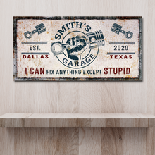 Load image into Gallery viewer, Family Garage Sign