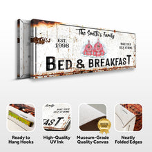 Load image into Gallery viewer, Christmas Bed &amp; Breakfast Sign