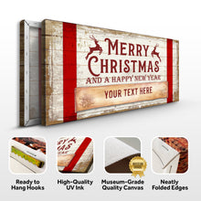 Load image into Gallery viewer, Merry Christmas And A Happy New Year Sign