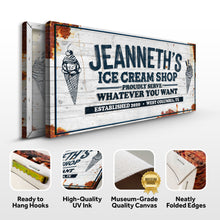 Load image into Gallery viewer, Ice Cream Shop Sign