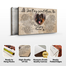 Load image into Gallery viewer, Pet Don't Cry Sweet Mama Sign
